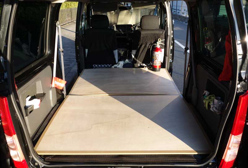 一般軽貨物車両の荷室